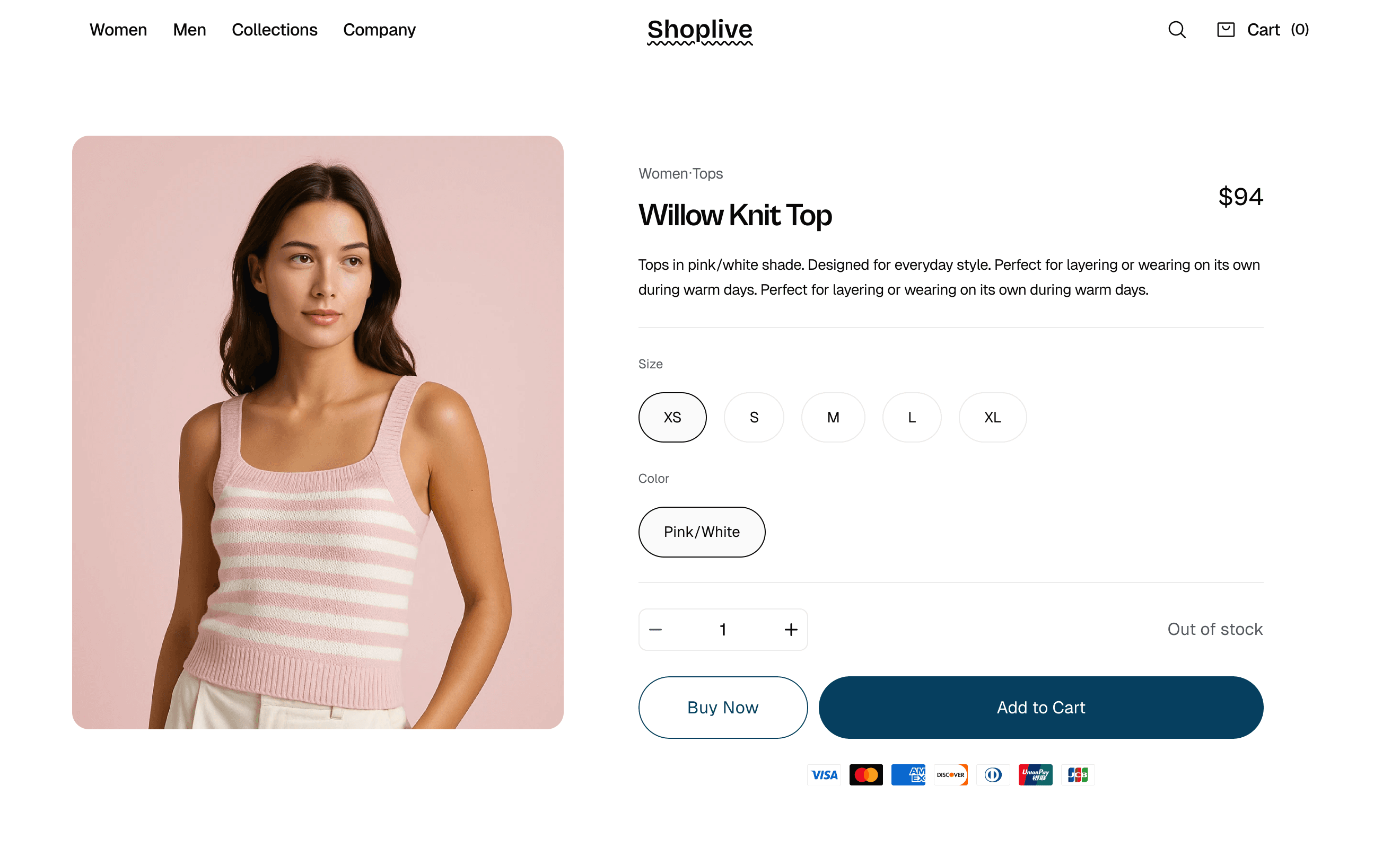 Shoplive ショート動画ウィジェット